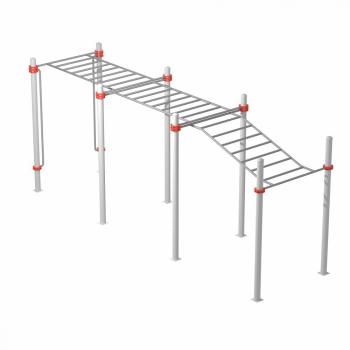 Уличный тренажер IRON KING Айрон Кинг S712 Рукоход с изменением высоты - SPORTSMAN завод спортивного инвентаря VASIL