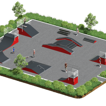 Скейт площадка SPM-ARMS-1 swat - SPORTSMAN завод спортивного инвентаря VASIL