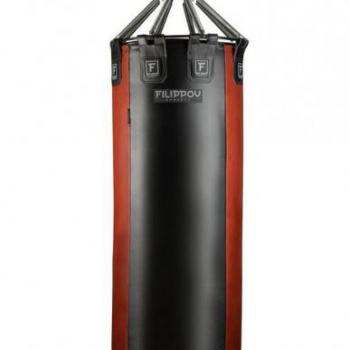 Боксёрский мешок onePRO FILIPPOV из натуральной кожи 110см/60см/90-100кг - SPORTSMAN завод спортивного инвентаря VASIL