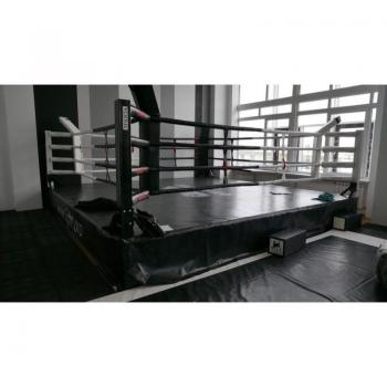 Ринг боксерский IRON KING Айрон Кинг с боев. зоной 4 х 4 м., на помосте 5 х 5 м. высотой 0,5 м. - SPORTSMAN завод спортивного инвентаря VASIL