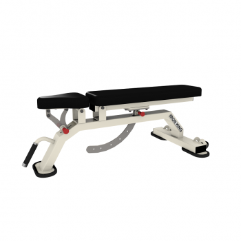 Профессиональный тренажер IRON KING Айрон Кинг KAIZER Скамья с изменяемым наклоном спинки NL105 - SPORTSMAN завод спортивного инвентаря VASIL