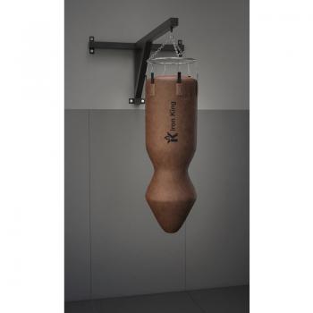 Мешок, двухуровневый из воловьей кожи IRON KING Айрон Кинг Разм.: 120 х 40 см, 35 - 45кг. - SPORTSMAN завод спортивного инвентаря VASIL