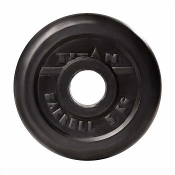 Диск TITAN PROFY 51 мм 5 кг стальная втулка ДТПЧ 51/5 IRON KING Айрон Кинг - SPORTSMAN завод спортивного инвентаря VASIL