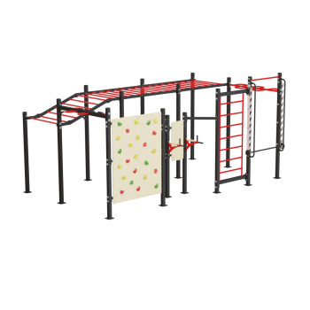 Уличный тренажер IRON KING Айрон Кинг S607 Комплекс спортивного оборудования - SPORTSMAN завод спортивного инвентаря VASIL