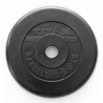 Диск TITAN 51 мм 20 кг ДТЧ 51/20 IRON KING Айрон Кинг - SPORTSMAN завод спортивного инвентаря VASIL