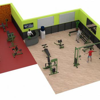 Классический зал "Оптимум" IRON KING Айрон Кинг - SPORTSMAN завод спортивного инвентаря VASIL