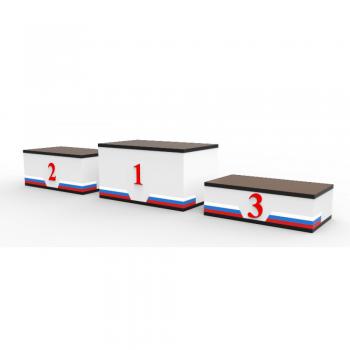 Пьедестал прямоугольный Стандарт ПС-13 / Матрешка ПС-13М / Тумба ПС-13Т 1300х600х380 мм - SPORTSMAN завод спортивного инвентаря VASIL