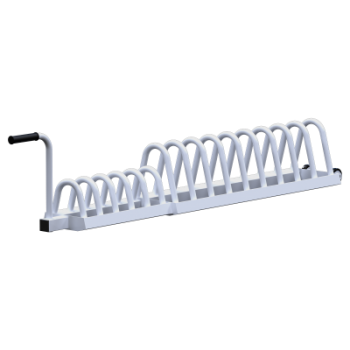 Стойка для дисков передвижная Sabirgym SG024.1 спортдоставка - SPORTSMAN завод спортивного инвентаря VASIL