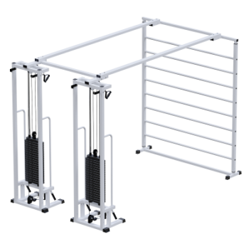 Реабилитационный комплекс со шведской стенкой тренажер Sabirgym SG085.2*100 для кинезитерапии vasil - SPORTSMAN завод спортивного инвентаря VASIL