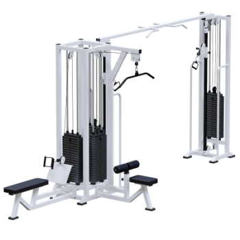 Профессиональный силовой тренажер Блочная станция регулируемая Sabirgym SG092*4*100*2400 стеки 4х100 кг vasil - SPORTSMAN завод спортивного инвентаря VASIL