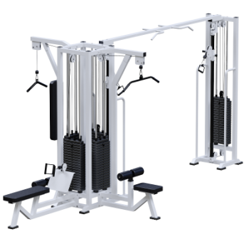 Профессиональный силовой тренажер Блочная силовая станция Sabirgym SG093*5*100*2200 стеки 5х100 кг uzsi - SPORTSMAN завод спортивного инвентаря VASIL