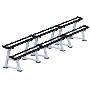 Гантельная стойка на 18 пар Sabirgym SG103 - SPORTSMAN завод спортивного инвентаря VASIL