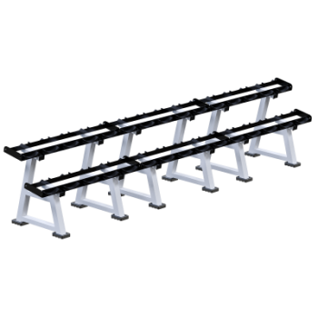 Гантельная стойка на 15 пар Sabirgym SG112 s-dostavka - SPORTSMAN завод спортивного инвентаря VASIL