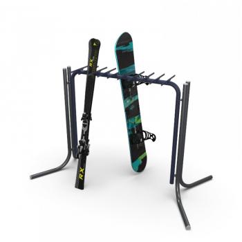 Стойка для размещения инвентаря на улице ГЛ-121 - SPORTSMAN завод спортивного инвентаря VASIL