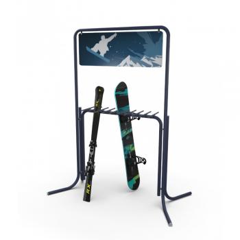 Стойка для размещения инвентаря на улице ГЛ-122 - SPORTSMAN завод спортивного инвентаря VASIL