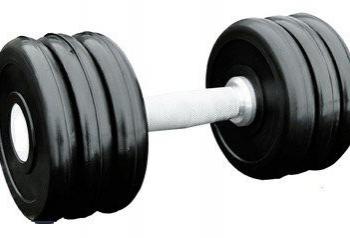 Гантель профессиональная IronKing 22 кг IK Айрон Кинг - SPORTSMAN завод спортивного инвентаря VASIL