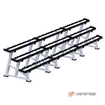 Гантельная стойка на 27 пар AR108 УЗСИ ARMS Armssport - SPORTSMAN завод спортивного инвентаря VASIL