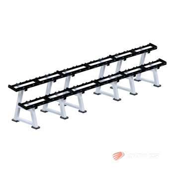 Гантельная стойка на 16 пар AR115 Армспорт УЗСИ ARMS Armssport - SPORTSMAN завод спортивного инвентаря VASIL