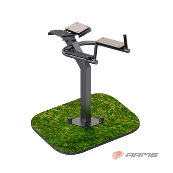 Гиперэкстензия обратная ARMS210 уличный тренажер УЗСИ ARMS S-Dostavka - SPORTSMAN завод спортивного инвентаря VASIL