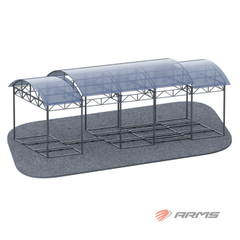 Теневой навес ARMS303 для тренажеров Armssport ARMS - SPORTSMAN завод спортивного инвентаря VASIL