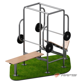 Уличный комплекс для жима ARMS500 Армспорт УЗСИ ARMS Armssport - SPORTSMAN завод спортивного инвентаря VASIL
