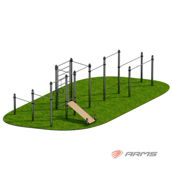 Атлетический комплекс Посейдон ARWOK107 уличный Armssport ARMS - SPORTSMAN завод спортивного инвентаря VASIL