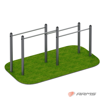 Брусья разноуровневые ARWOK025 уличные Armssport ARMS - SPORTSMAN завод спортивного инвентаря VASIL
