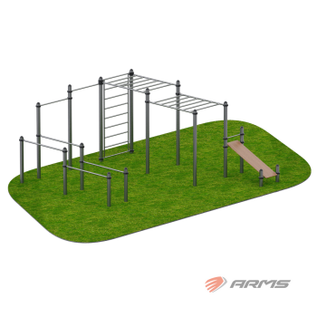 Атлетический комплекс Гелиос ARWOK201 уличный Armssport ARMS - SPORTSMAN завод спортивного инвентаря VASIL