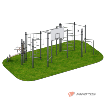 Спортивный комплекс Гермес ARWOK280 уличный Armssport ARMS - SPORTSMAN завод спортивного инвентаря VASIL