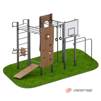 Спортивный комплекс Аргос ARWOK301 для улицы Armssport ARMS - SPORTSMAN завод спортивного инвентаря VASIL