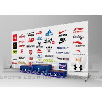 Пресс волл. Задняя баннерная панель 6040 х 3030 мм. - SPORTSMAN завод спортивного инвентаря VASIL