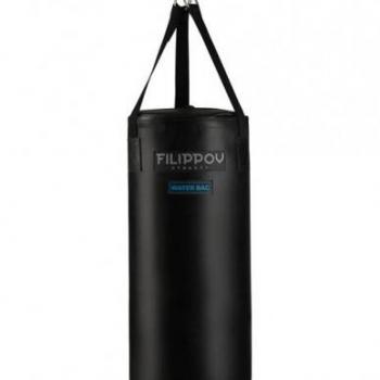 Водоналивной боксёрский мешок H2O FILIPPOV из натуральной кожи 70см/30см/40кг - SPORTSMAN завод спортивного инвентаря VASIL