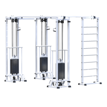 AR087.3х2400 Биотонус-3+шведская стенка (стек 3х75кг) - SPORTSMAN завод спортивного инвентаря VASIL