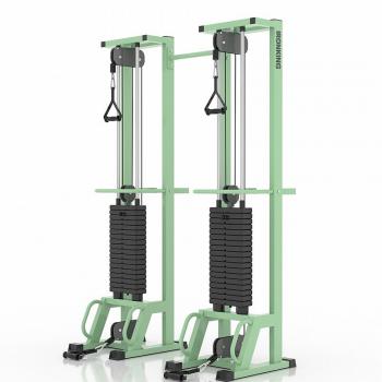 Тренажер профессиональный Iron King Айрон Кинг Сдвоенная блочная рама IK 20 - SPORTSMAN завод спортивного инвентаря VASIL