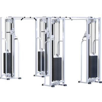 Тренажер Потапова Спортдоставка AR081.4х100 Двойной кроссовер на базе блочной рамы (стек 4х100кг) - SPORTSMAN завод спортивного инвентаря VASIL