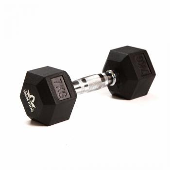 Гантель гексагональная 7 кг IK CR63 IRON KING Айрон Кинг - SPORTSMAN завод спортивного инвентаря VASIL