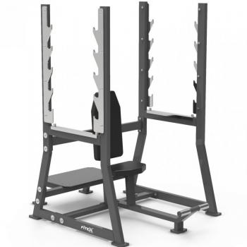 Fitex Pro FTX-G2054 Скамья для жима сидя (армейский жим) Профессиональный силовой тренажер не дорогой бесшумный - SPORTSMAN завод спортивного инвентаря VASIL