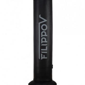 Напольный боксерский мешок. Спарринг-манекен onePRO FILIPPOV из натуральной кожи 140см/34см/60кг - SPORTSMAN завод спортивного инвентаря VASIL