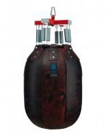 Водоналивная боксерская груша H2O FILIPPOV из натуральной кожи "Черная Кровь" 60см/42см/65кг - SPORTSMAN завод спортивного инвентаря VASIL