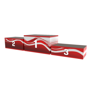 Пьедестал прямоугольный Премиум ПП-12 / Матрешка ПП-12М / Тумба ПП-12Т 1000х600х380 мм васил - SPORTSMAN завод спортивного инвентаря VASIL