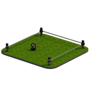 Комплекс для выполнения испытания Рывок гири 16 кг Sabirgym SGAV060 - SPORTSMAN завод спортивного инвентаря VASIL