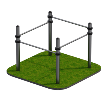 Подтягивание из виса на низкой перекладине Sabirgym SGAV094 black step - SPORTSMAN завод спортивного инвентаря VASIL