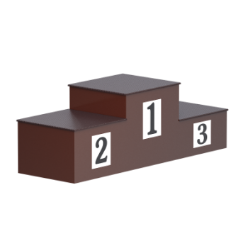 Пьедестал для награждения Призер Sabirgym SGGTAR009 - SPORTSMAN завод спортивного инвентаря VASIL