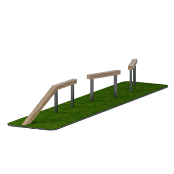 Разрушенный бум Sabirgym SGGTAR116 элемент полосы препятствий васил - SPORTSMAN завод спортивного инвентаря VASIL