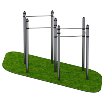 Уличный тренажёр для реабилитации Восемь перекладин Sabirgym SGINVAR103 - SPORTSMAN завод спортивного инвентаря VASIL