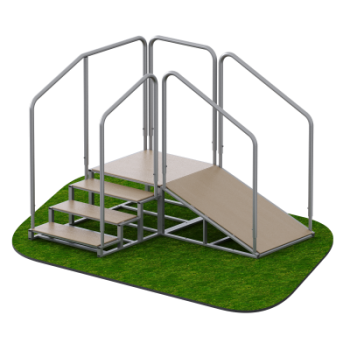 Уличный тренажёр Горка для ходьбы реабилитационная Sabirgym SGINVAR200 - SPORTSMAN завод спортивного инвентаря VASIL