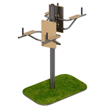 Тренажер для улицы Брусья двойные Sabirgym SGMS016 - SPORTSMAN завод спортивного инвентаря VASIL