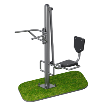 Уличный тренажер Жим ногами + брусья Sabirgym SGMS031 - SPORTSMAN завод спортивного инвентаря VASIL