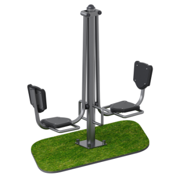 Уличный тренажер Жим ногами сдвоенный Sabirgym SGMS032 кумитеспорт - SPORTSMAN завод спортивного инвентаря VASIL