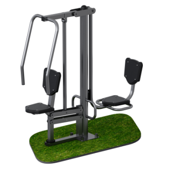 Тренажер для улицы Жим ногами + Горизонтальный жим Sabirgym SGMS033 - SPORTSMAN завод спортивного инвентаря VASIL